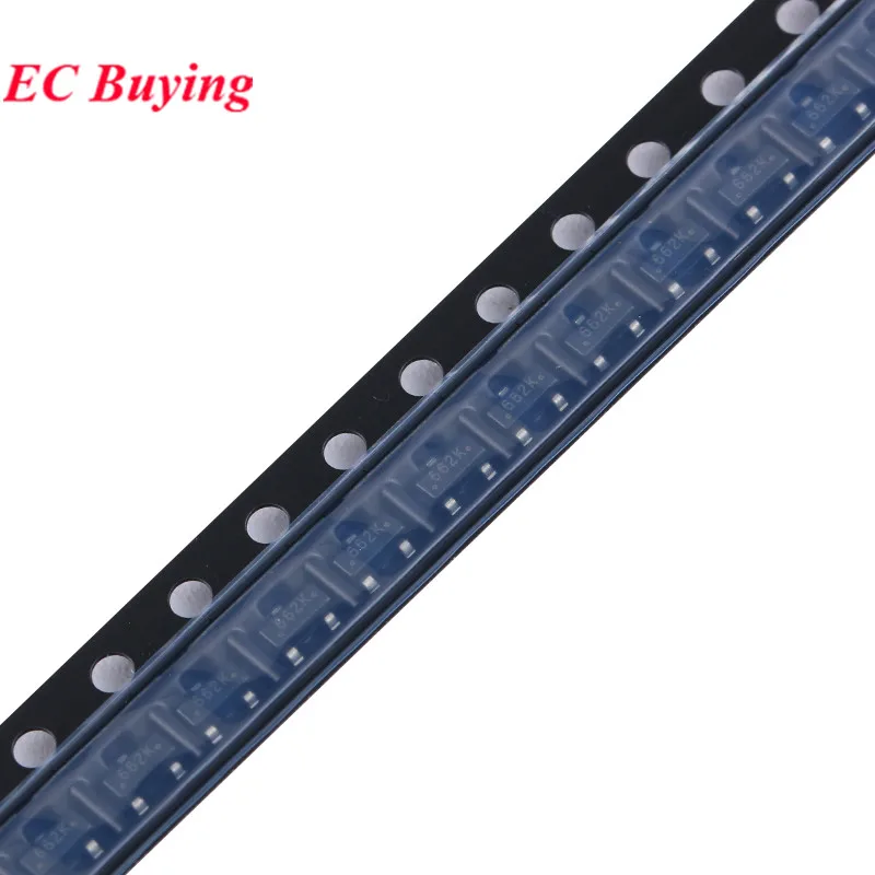 100Pcs/5pcs SC662K 662K SC662K-3.3V SOT-23 250mA Low Dropout Voltage Regulator Chip IC