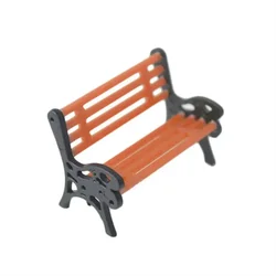 10PCS/LOT HO N O Scale ABS Plastic DIY Model Chair Park Seat For Garden Railway Railroad Train Layout Toy