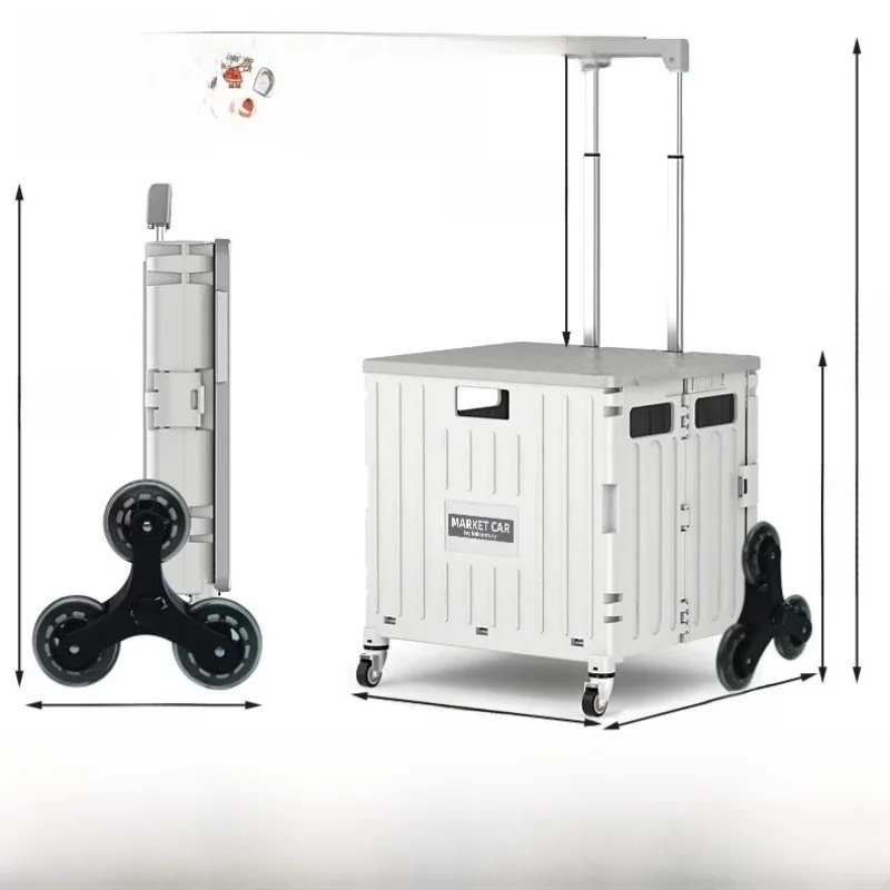 portable-shopping-cart-vegetable-buying-car-hand-pulling-precise-small-pushcart-foldable-stainless-steel-trolley