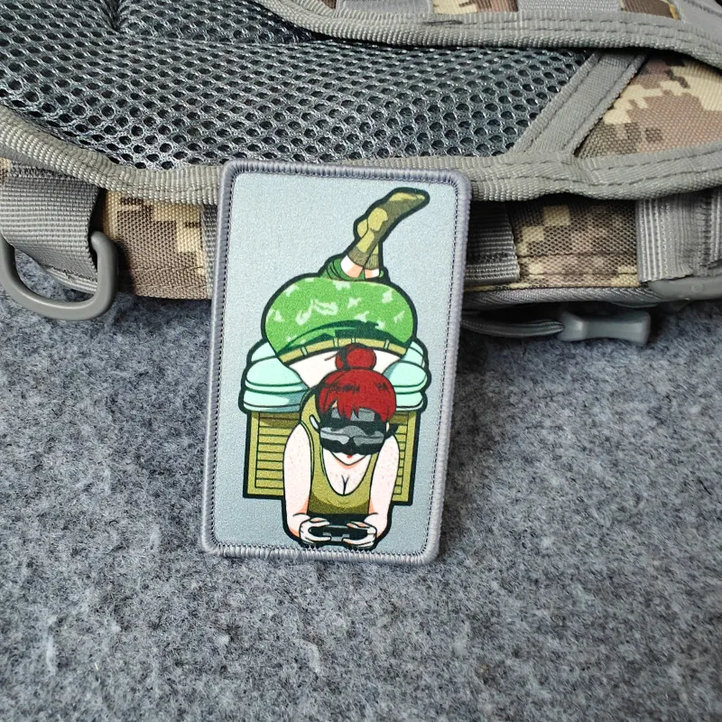 2026 Neuer taktischer Patch, Moral-Abzeichen, für Kleidung, Hüte, Rucksäcke usw., mit Klettverschluss