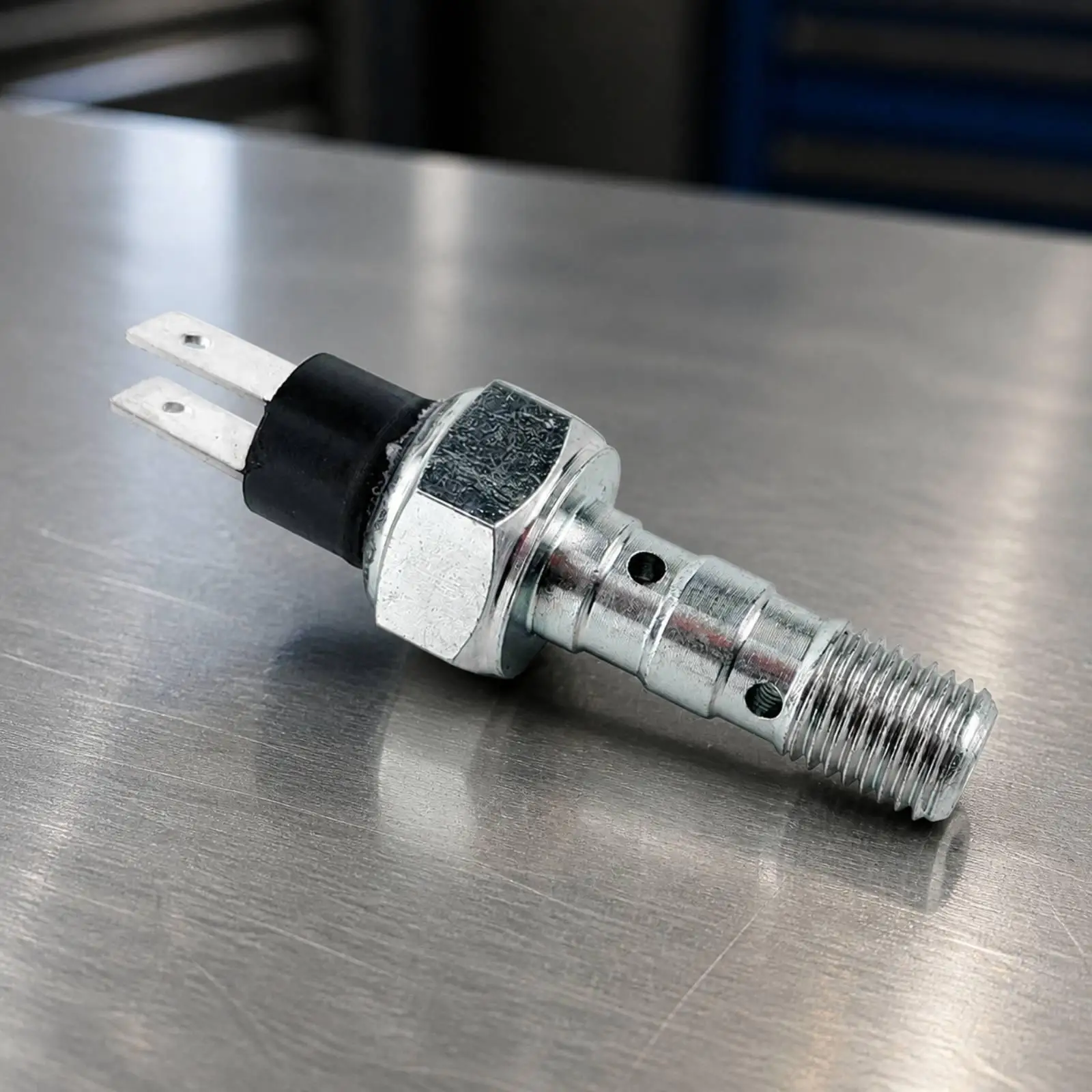 Threaded Hydraulic Brake Sensor Switch for ATV 4012981 Replacement Pressure Sensing Iron Utility Part