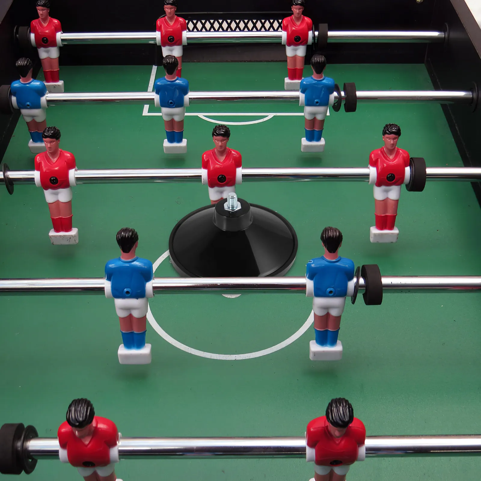 Table Leg Protectors for Foosball Machines Adjustable Height Leveling Feet Rubber Metal Base Scratched Floor Prevention