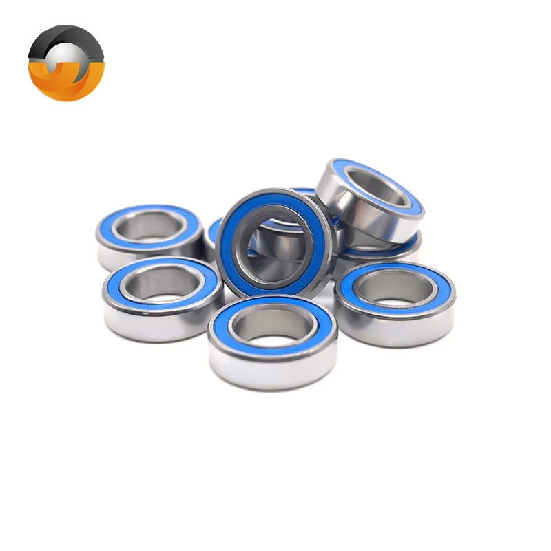 

10PCS MR148RS 8X14X4 mm Bearing ABEC-7 Miniature MR148RS RU Ball Bearings Blue Sealed For Axial SCX10 II