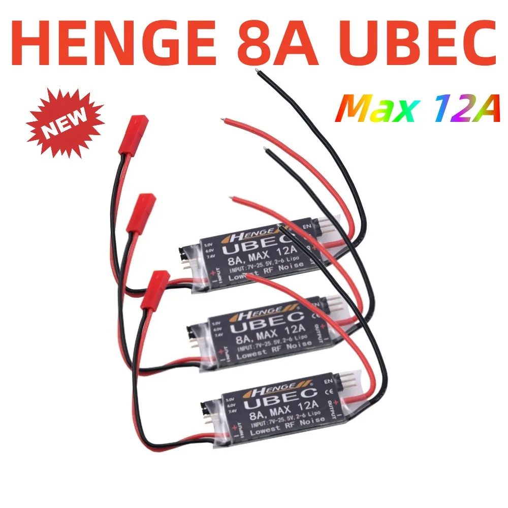 

Выход HENGE 8A UBEC 5V / 6V 6A / 8A Max 12A Inport 7V-25,5 V 2-6S Lipo / 6-16 Cell Ni-MH входной переключатель Mode BEC для радиоуправляемого квадрокоптера