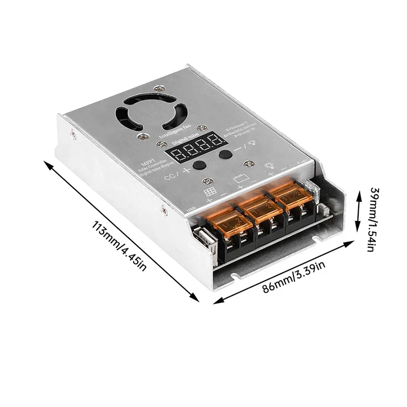 Solar Controller Automatic Universal DC18-80V Input Lithium Battery Photovoltaic Panel Charger