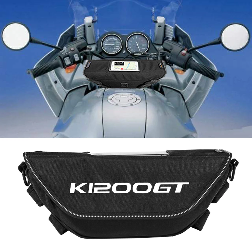 For K1200GT K1200 K 1200 GT 2002-2009 2006 2007 2008 Waterproof motorcycle handlebar travel navigation bag