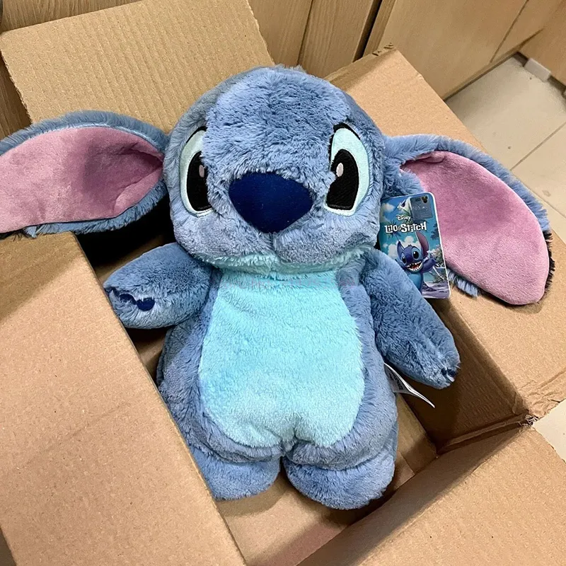 Disney-Stitch Plush Hot Water Bottle, Women's Home Water Filling, Extra Large, Hand Warmer, Holiday Gift for Girlfriend, Anime, Inverno