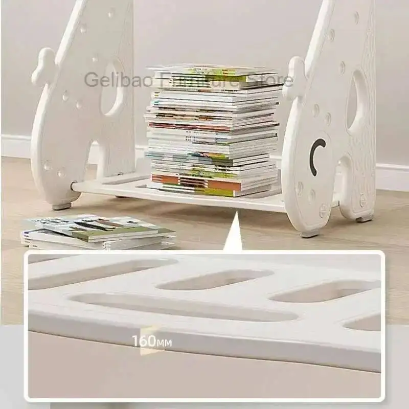 رف الطالب البسيط مكتب تخزين رفوف الكتب سطح المكتب الأطفال رفوف المنزل Meuble Enfant Rangement عنبر التخزين