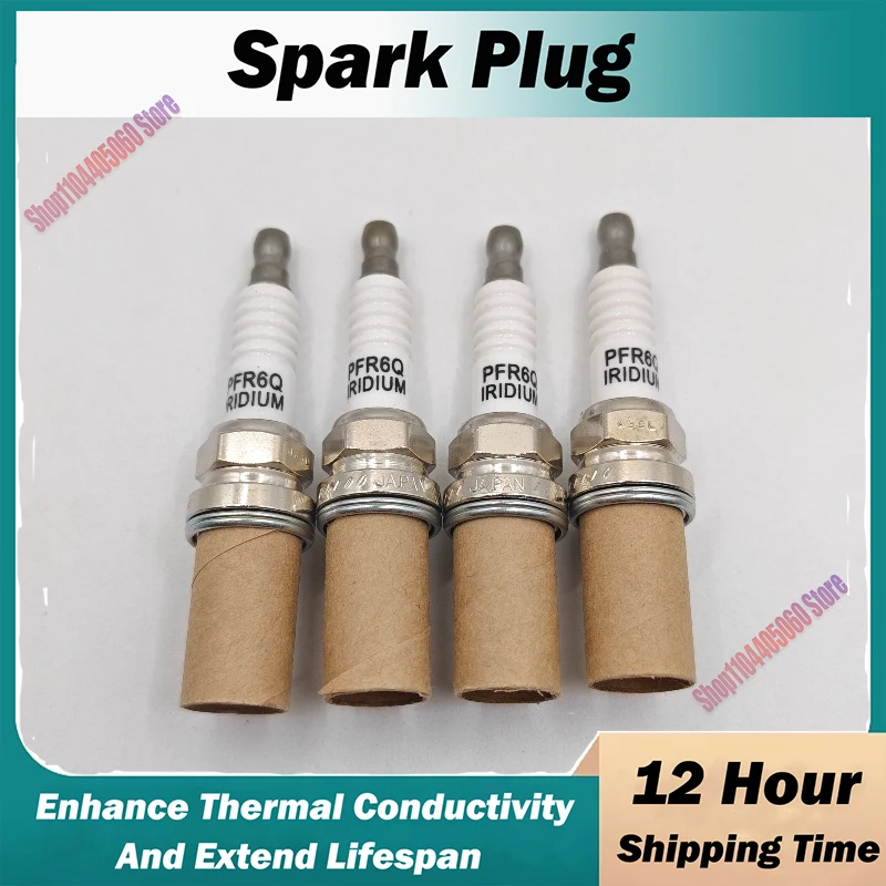 

MN163236 (PFR6Q) 4pcs FR6EI Iridium spark plugs For MITSUBISHI OUTLANDER II LANCER SPORTBACK Eclipse Endeavor Galant