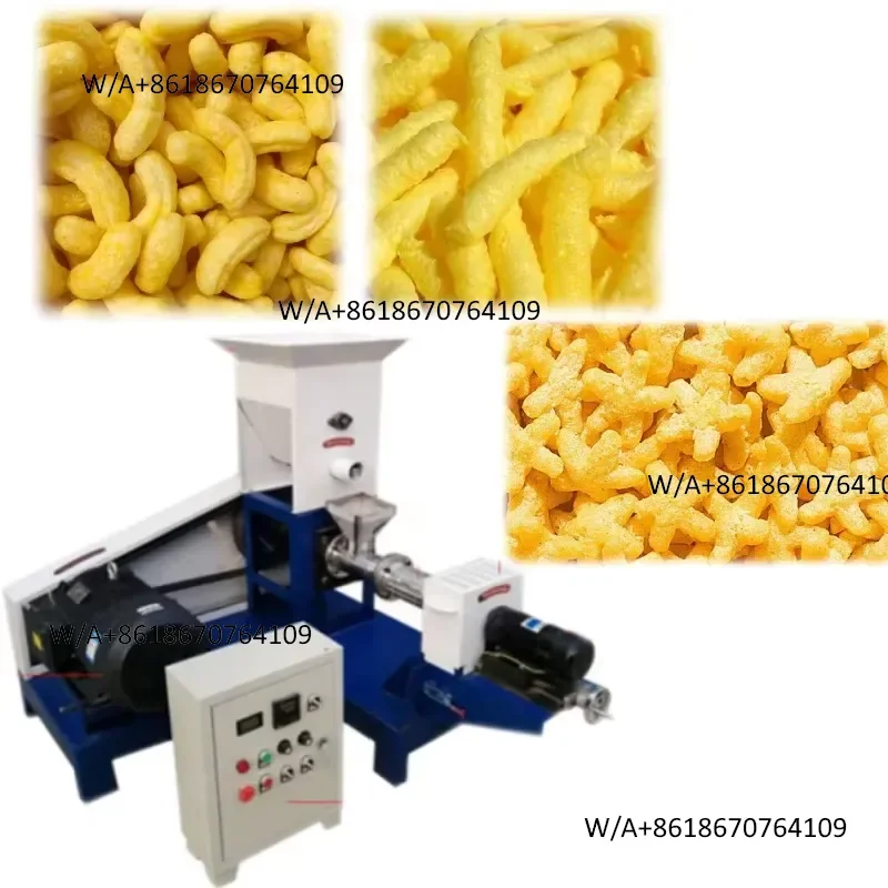 Highly Recommend Kettle Corn Machine Popcorn Machine High Efficiency Corn Puff Extruder Corn Puff Making Machine