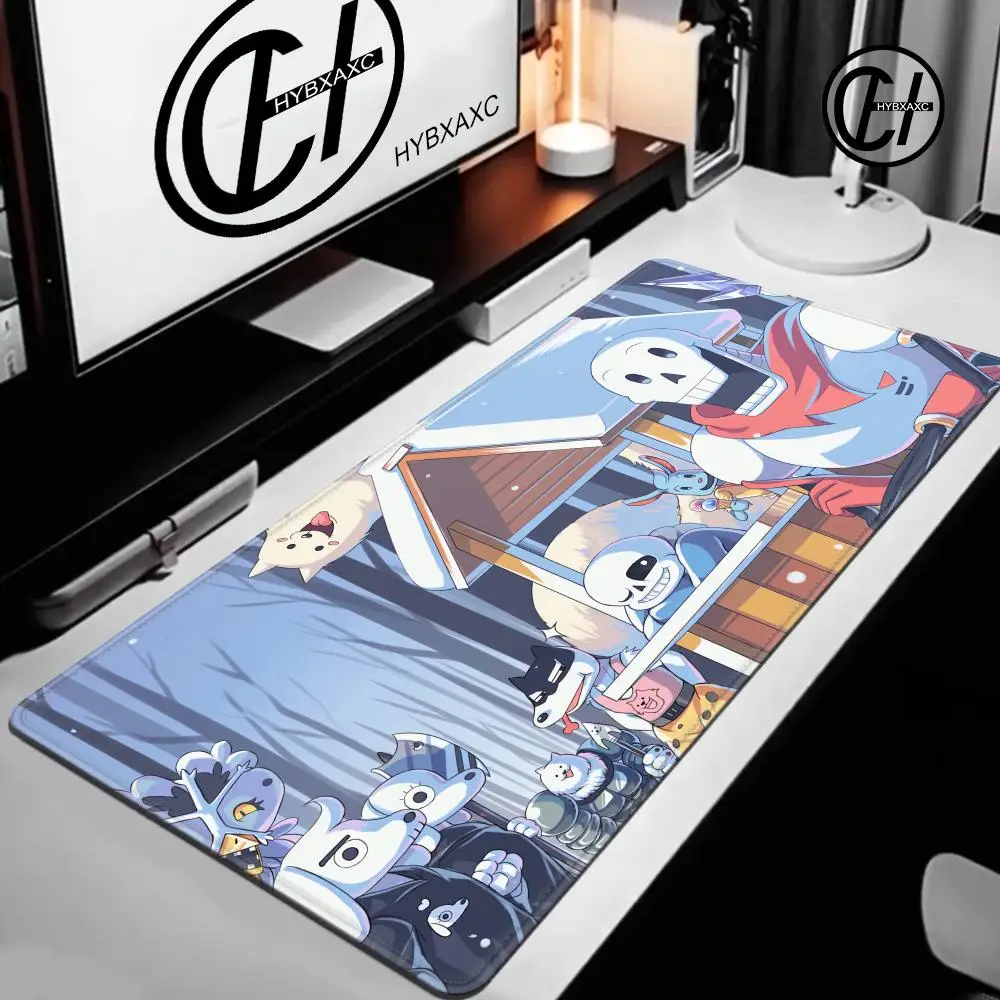Undertale Sans Frisk Mouse Pad 900x400 Large Gaming Accessories Mousepad Extension Pc Gamer Complete For Speed Computer Desktop