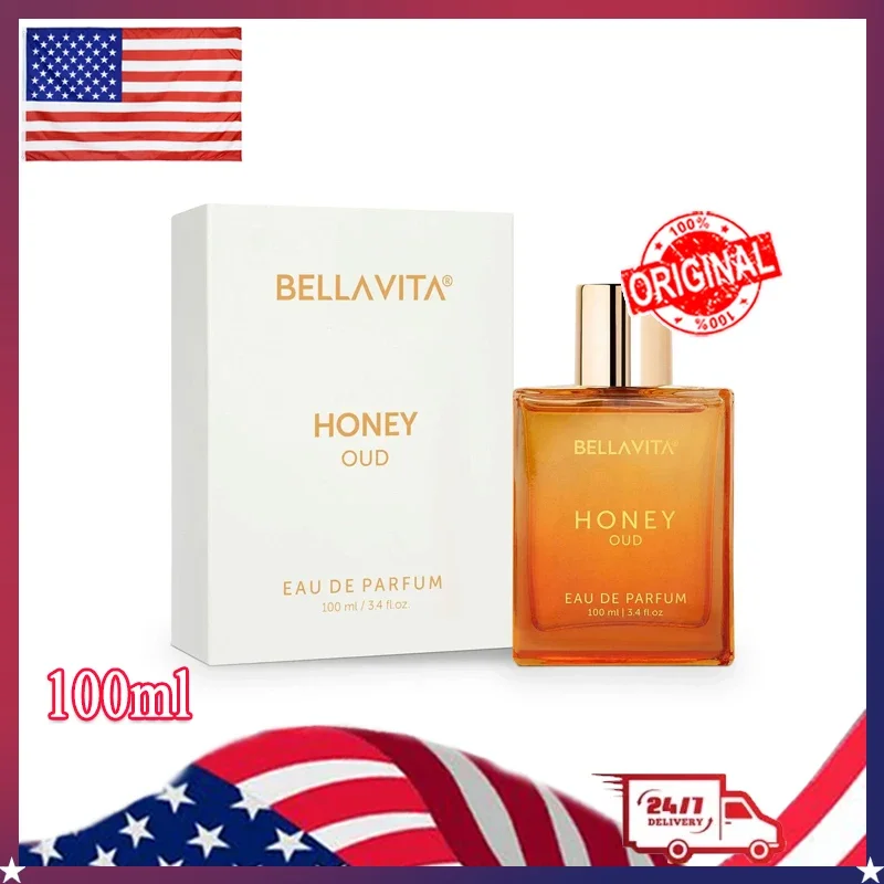 

Bella Vita Luxury White Oud Унисекс Туалетная вода с оранжевой, фрессией и табаком Woody Подходит для Дня святого Валентина, дня рождения