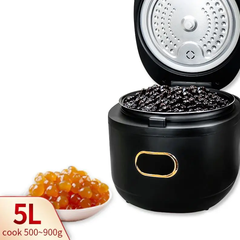 factory commercial popular self heating bubble tea boba tapioca jelly bean taro ball sago pearl cooker for milk tea shop