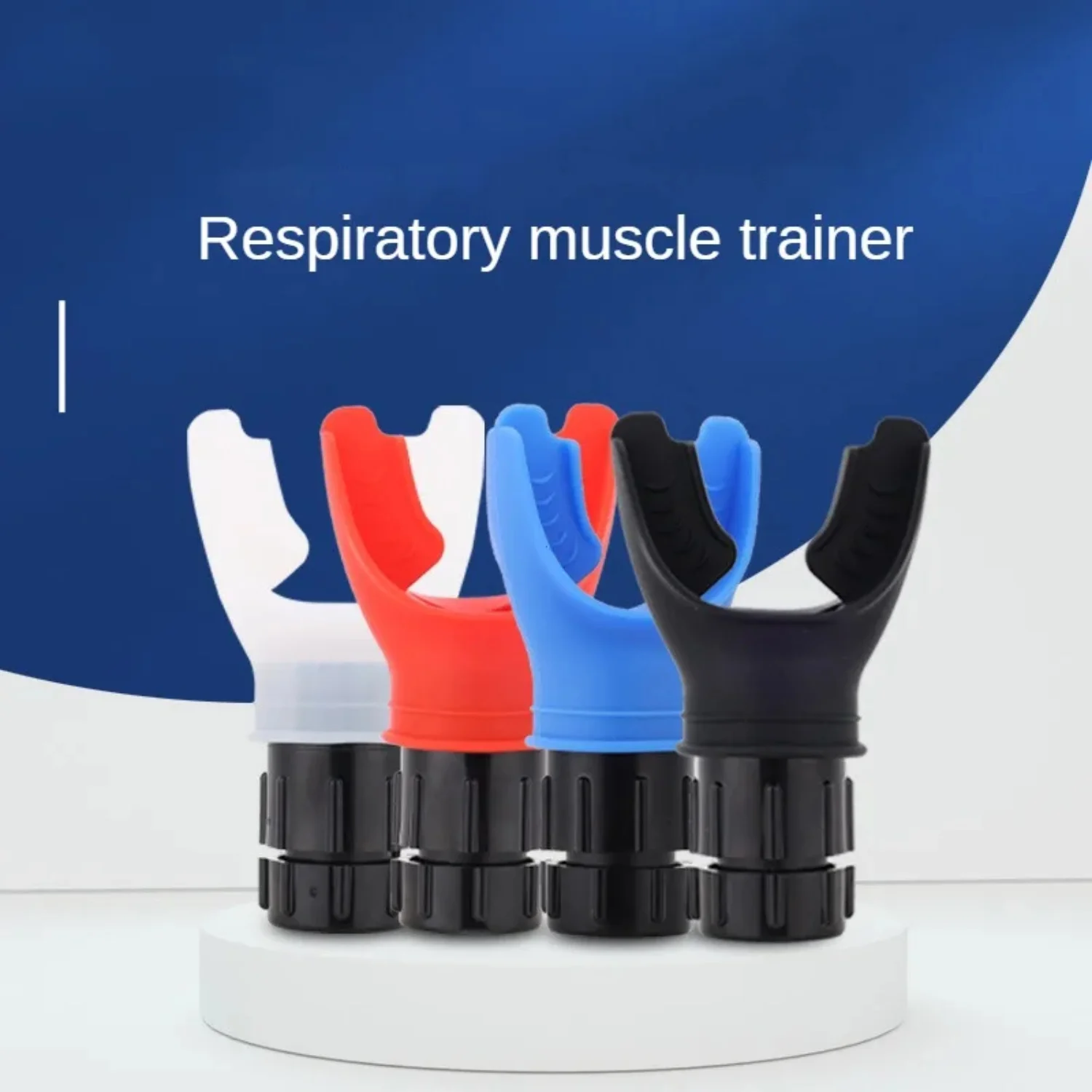 스포츠 호흡 트레이너 운동 폐 얼굴 마우스피스 호흡기, 피트니스 장비, 가정용 건강 관리 액세서리