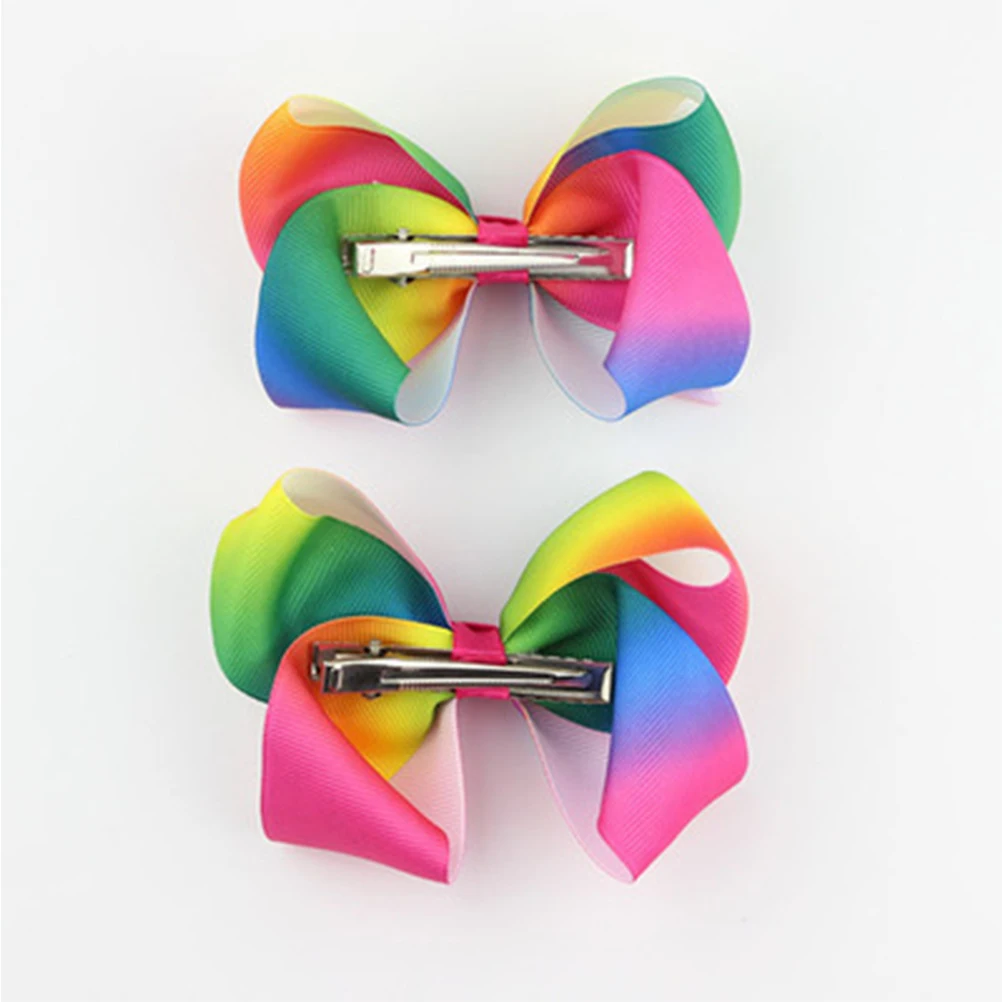

3 Pcs Colorful Clips Eye-catching Hair Fashion Hairpin Coloured Grips 10cm Durable Accessories for School Activities