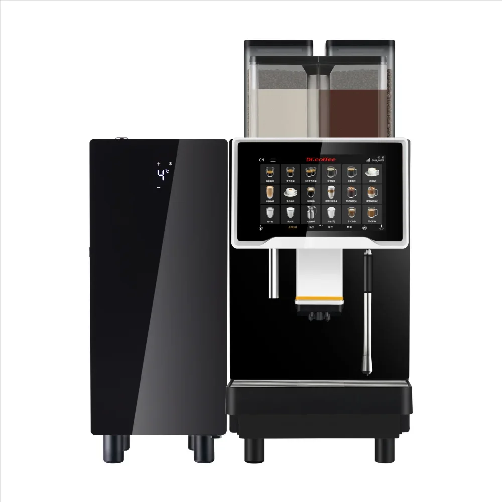 2025 Productos excelentes Dr.Coffee F30 Plus-T máquina automática de café con leche para tienda de conveniencia