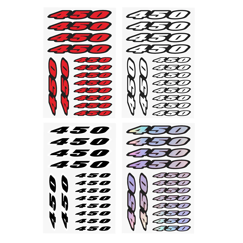 Motorcycle Stickers Number 850 Emblem Decals Fit for Aprilia TRIUMPH CFORCE 450 Mana SRV TDM TRX XS 600 Tiger750 F800GS