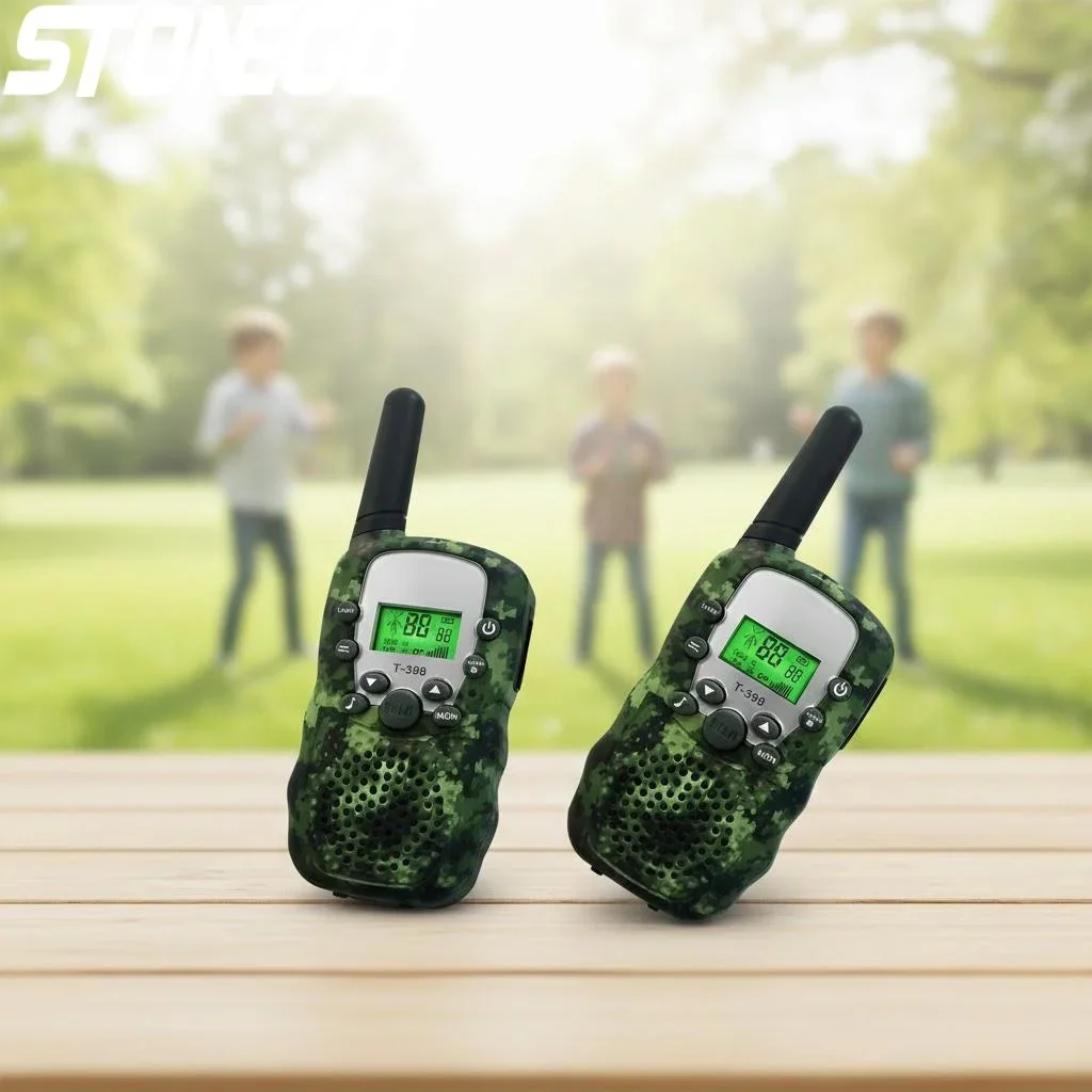 Kids Walkie Talkie Toy Portable 2 Way Radios for Children Outdoor Communication Safety Gift Fun Educational Toy