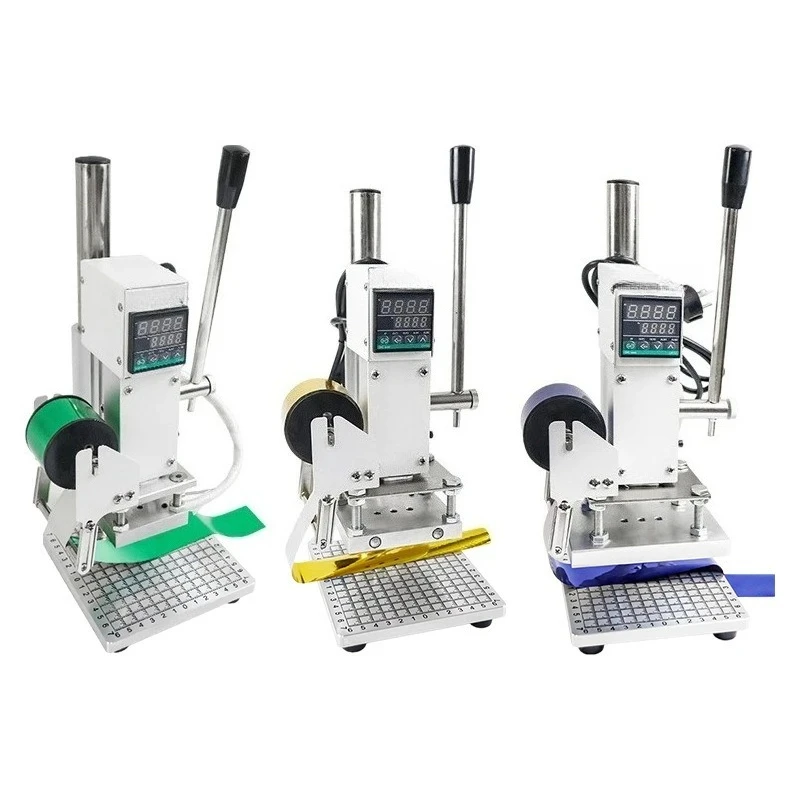 Manual hot stamping machine Automatic roll paper hot stamping machine Leather wood labeling small