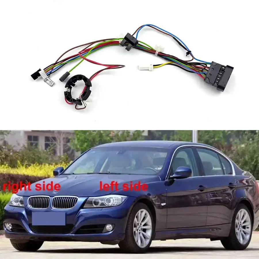 

For 2005-2008 BMW 3 Series E90 320i 325i 330i Xenon Headlamp Internal Wire Harness Plug Headlight Wiring Harness No AFS