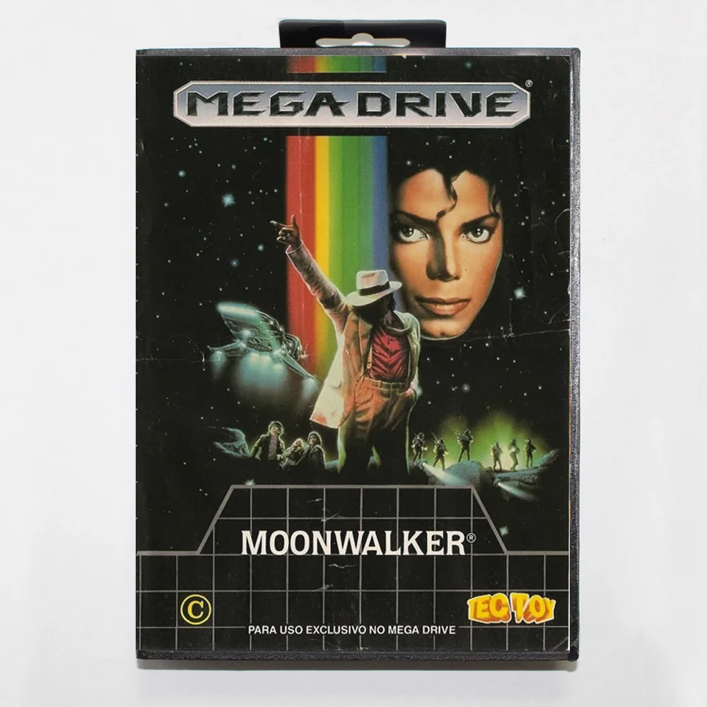 

Игровая карта Майкла Джексона Moonwalker MD, 16-битный чехол BR для картриджа игровой консоли Sega Megadrive Genesis