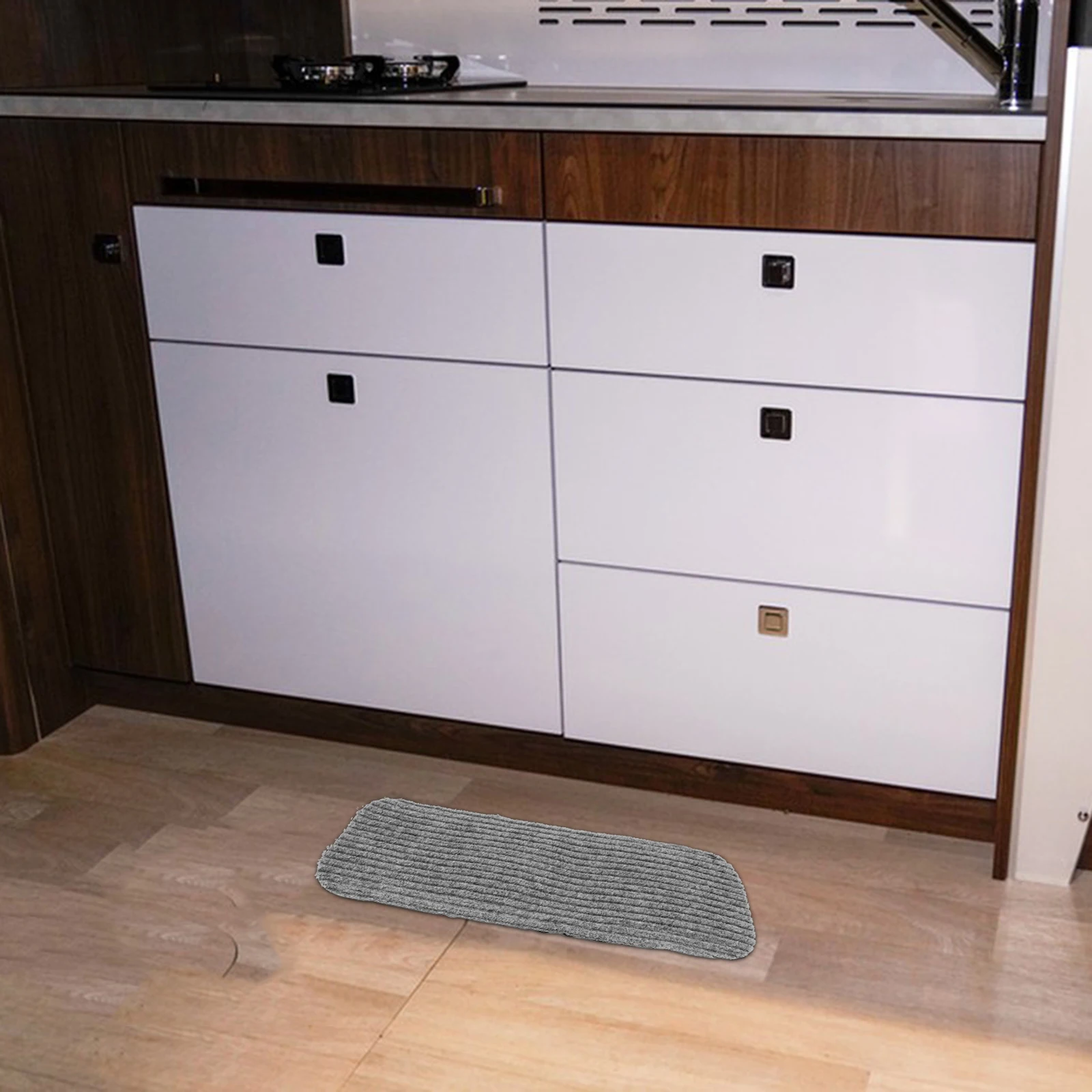 4 Stück Treppenprofildecke aus strapazierfähigem Polyester für Wohnmobile, Stufenabdeckungen für Wohnmobile, rutschfeste Treppen, Reise-Gadgets, Zubehör