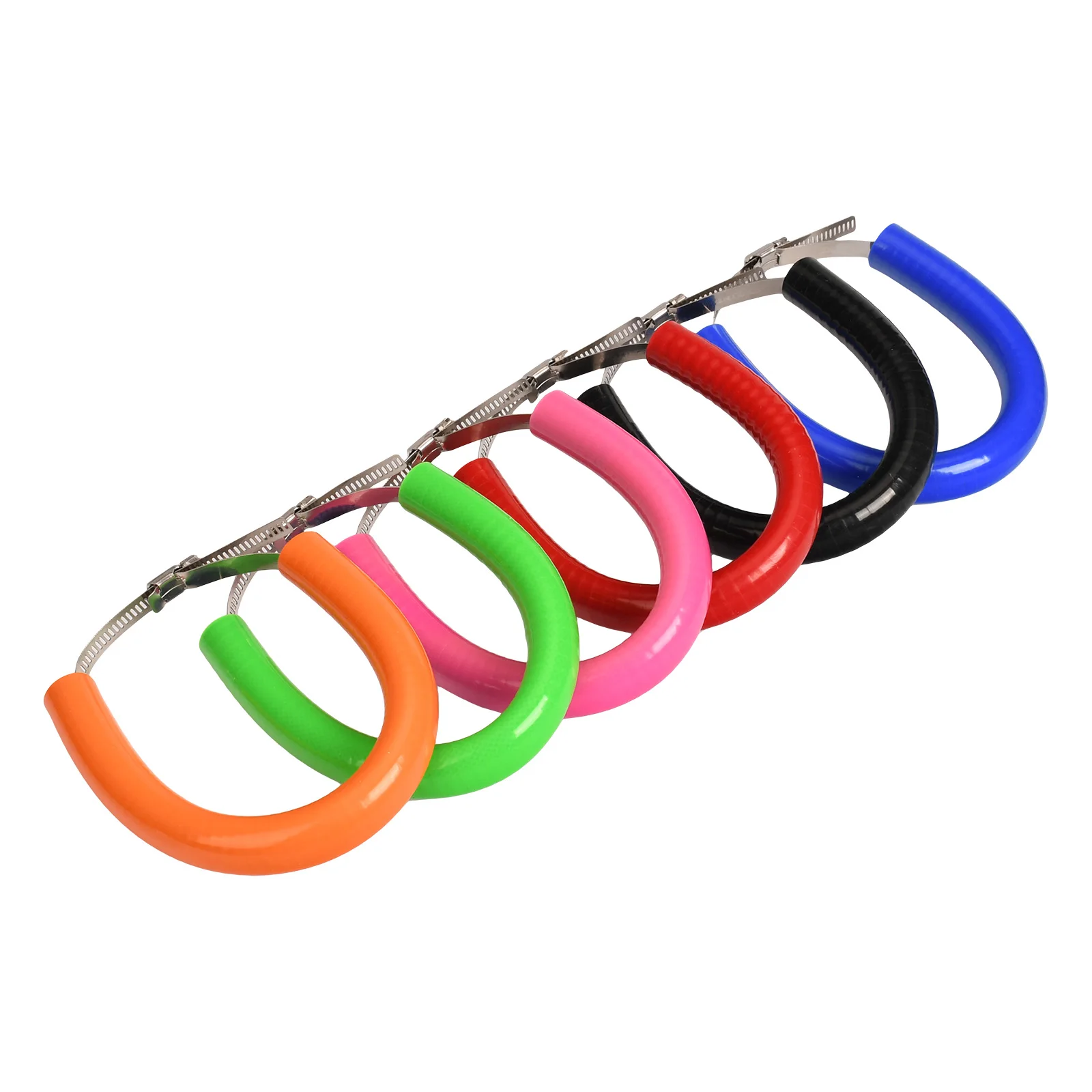 Motorcycle Universal Silicone Exhaust Anti Scald Protection Ring For KTM Yamaha Honda Kawasaki Suzuki 250 350 450 525 600