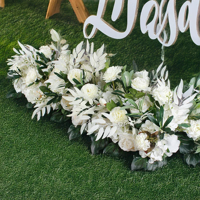 

Must Have Rustic Silk Flower Rows Long Strip Shape Transform Arches Walls Storefronts Into Fairylands
