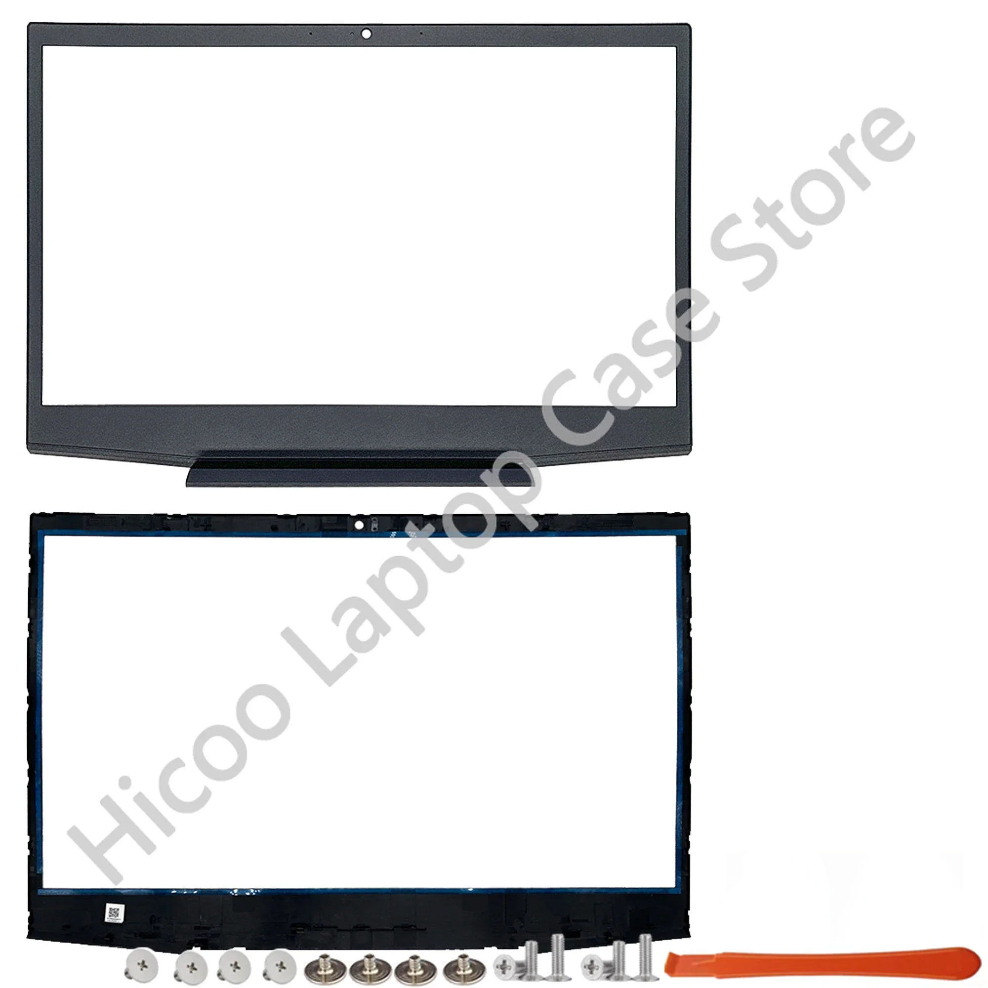 Imagem -03 - Pavilhão 15-cx Tpn-c133 Tela Lcd Laptop Painel Frontal Palm Pad Teclado Tampa Inferior Dobradiças Roxas Novo hp