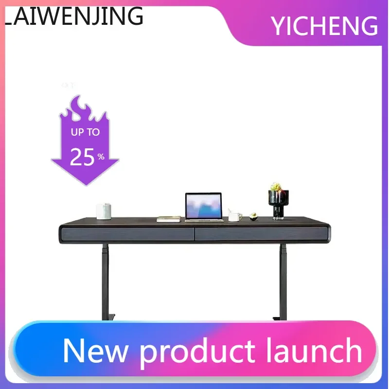 

LYY Italian Style Modern Adjustable Drawer Double Luxury Home High-end Computer Desk