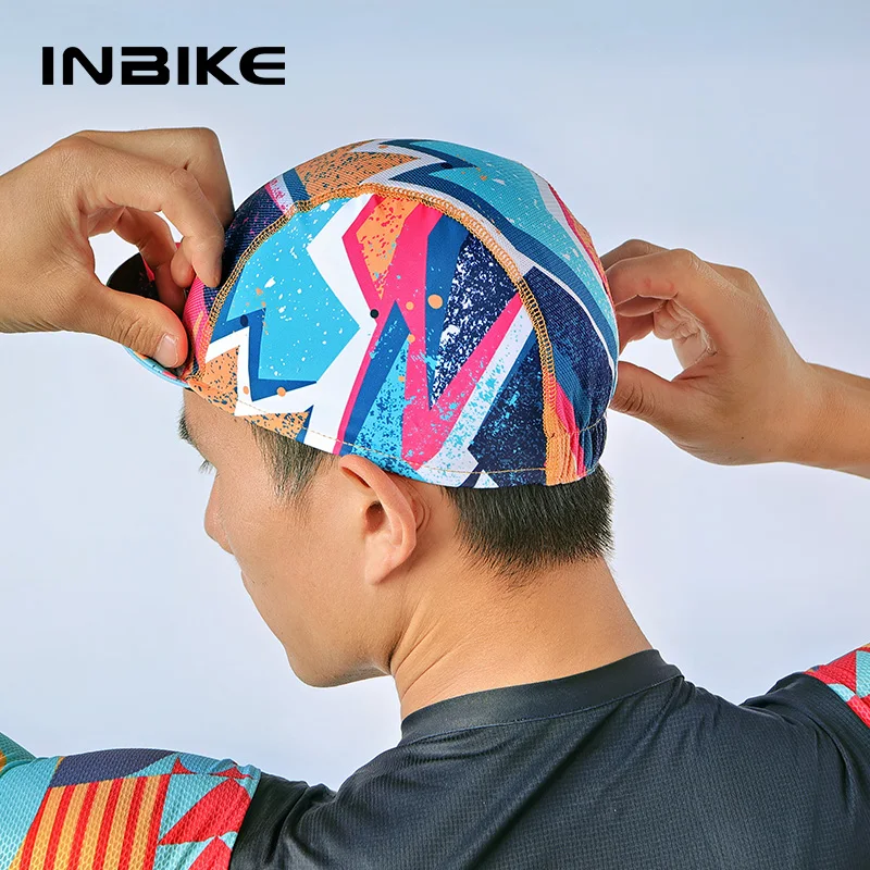 INBIKE Cycling Caps Bicycle Riding Cap Summer Men's Caps Road Bike Elastic Mesh Fabrics Outdoor Fishing Bike Quick-Drying Hats