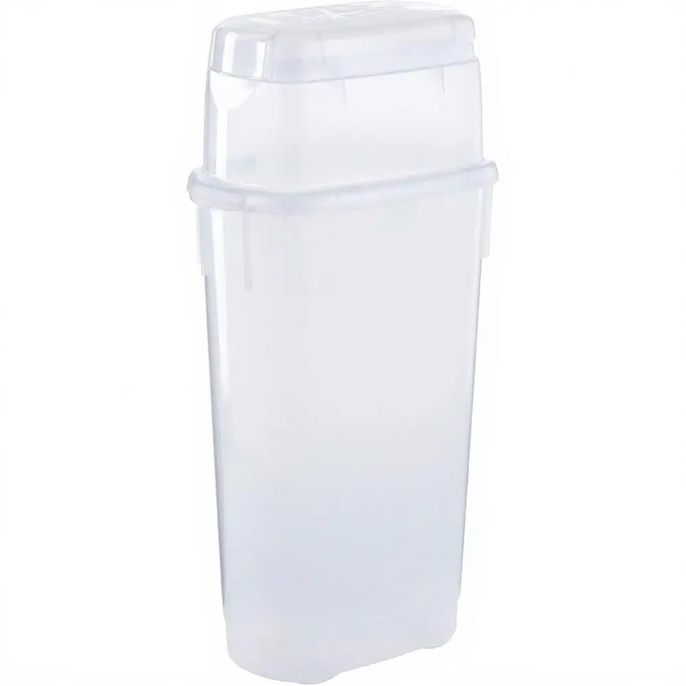 

Прозрачный контейнер-органайзер для пластиковой упаковочной бумаги и декоративных элементов, на 20 рулонов по 30 дюймов