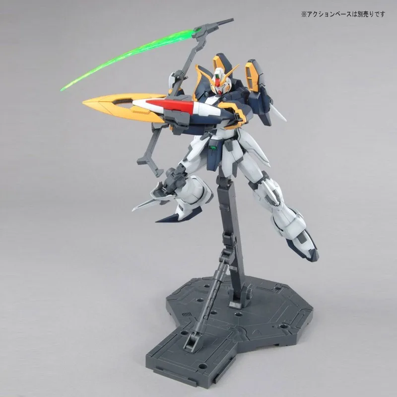 BANDAI MG 1/100 XXXG-01D DEATH SCYTHE Figur Aksi EW Mobile Suit Gundam W Mainan Kit Model Anime untuk Hadiah Anak Laki-laki untuk Anak Laki-laki