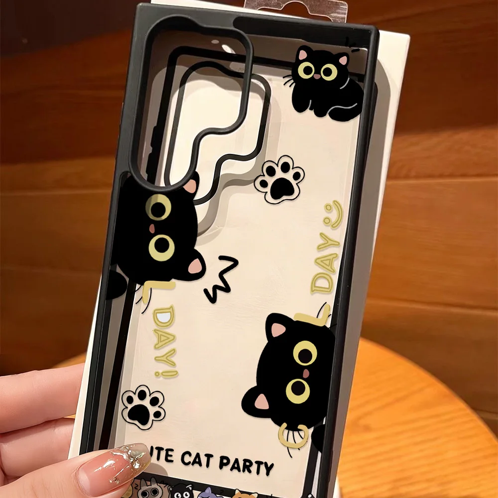 Für Samsung A17 5G Lanyard-Hülle Samsung A56 A57 5G A 17 A55 A54 A07 A06 A36 A35 A34 A16 A15 A14 Hüllen Niedliche Katzen-Handyhülle – Detail 9