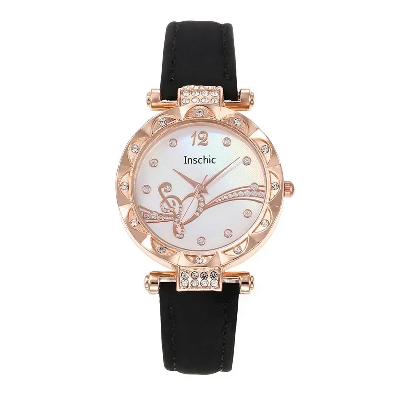 2026 New Simple Business Women Quartz Watch Leather Strap Dress Bracelet Wristwatch Elegant Ladies Gift Reloj Mujer