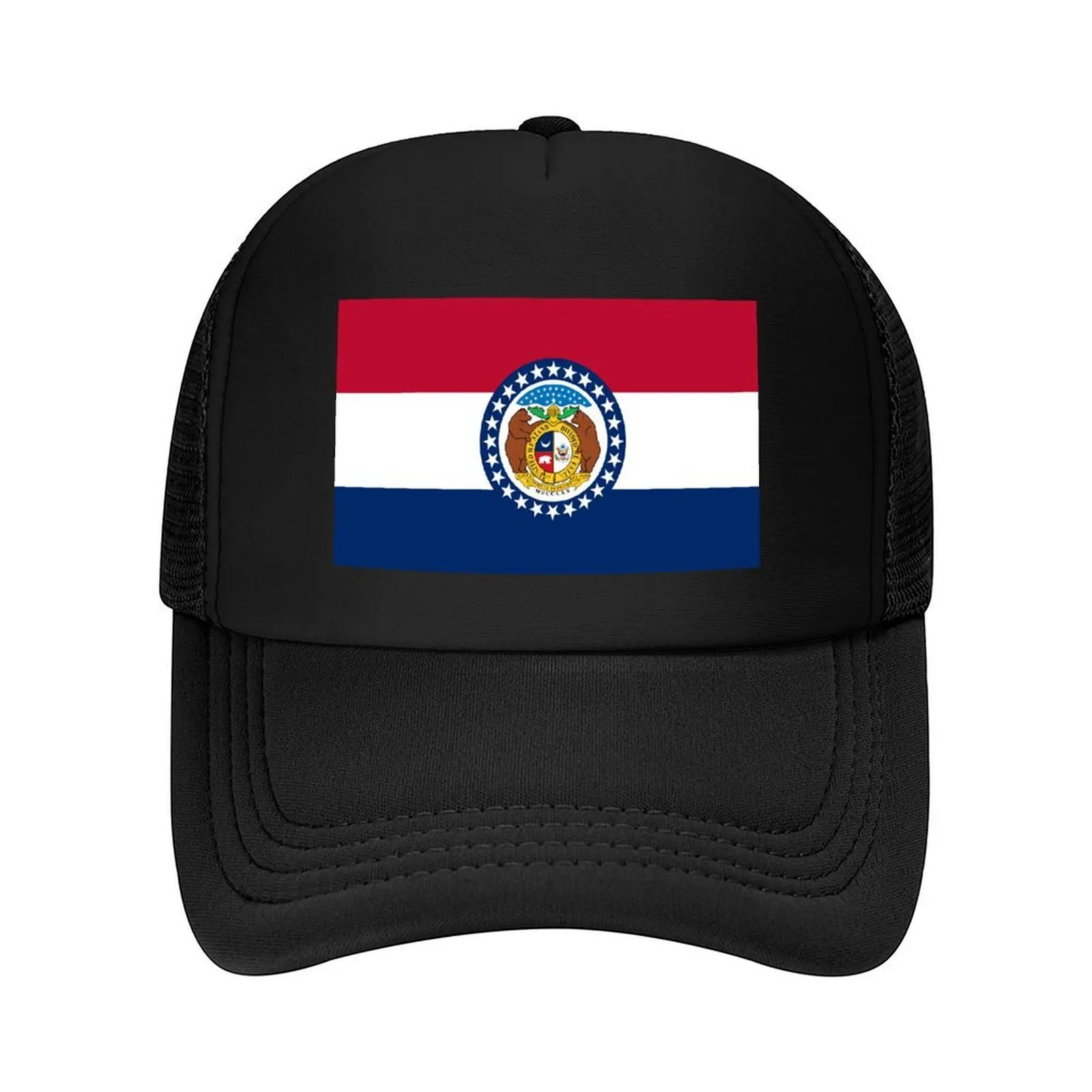 

Flag of Missouri Baseball Cap hats on offer winter hats for men Fishing cap western Hat Golf Wear Men Women's