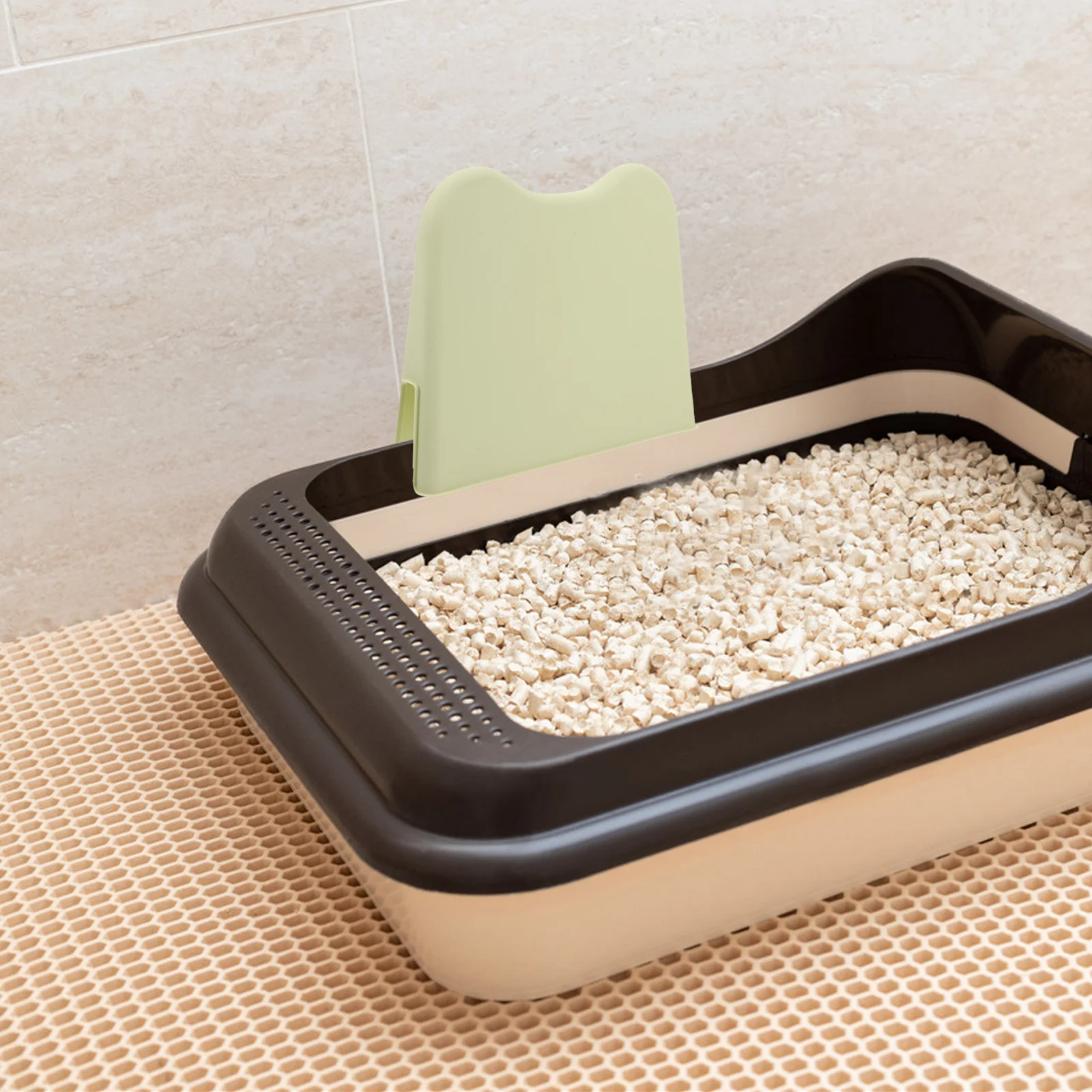 

Anti-Splash Urine Guard For Dogs Indoor Dog Potty Trainer Compatible With Puppy Training Pads Portable Dog Pee Pad Holder Splash