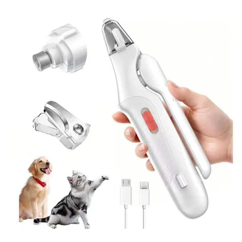 

2 in 1 Dog Nail Clippers & Cat Nail Clippers Trimmers for Large Medium Small Dogs Cats Claw Trimmer Quick Sensor