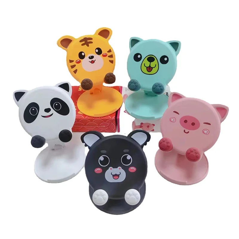 Universal Phone Holder Kawaii Desktop Cell Phone Tablet Stand Holder Adjustable Phone Stand Korean Stationery Desk Organizer