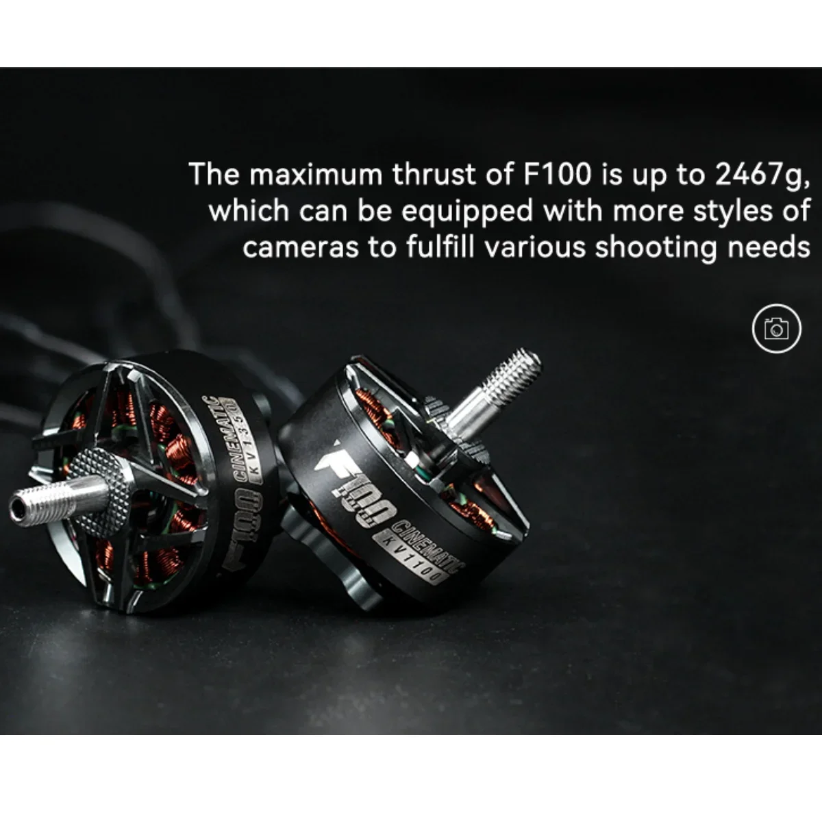 

T-MOTOR T-Hobby F100 2810 Fpv Racing Drone Motor 5-6S KV1100/KV1350 Brushless Motor For FPV Freestyle Version Drones DIY Parts