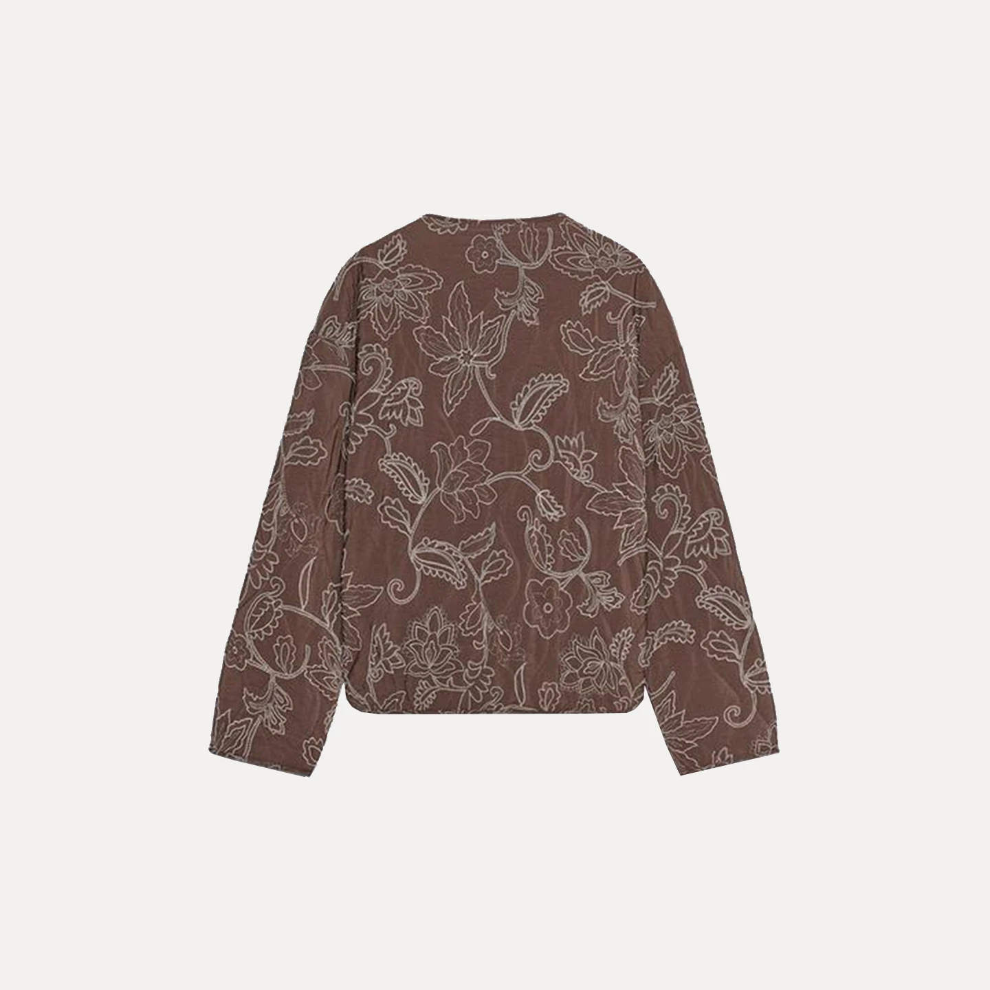 Z 2025 Neuer Commuter Sle bedruckter Jaet-Damenmantel mit Standfunktion, Passform, Oberbekleidung, personalisierbar, bedruckt, Jaet