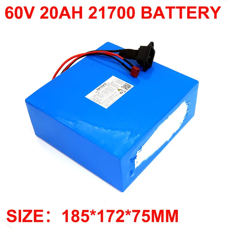 60V 20ah 21700 16s4p Lithium Battery pack for Electric equipment 500W 800w 1000W 2000W 67.2v batteries