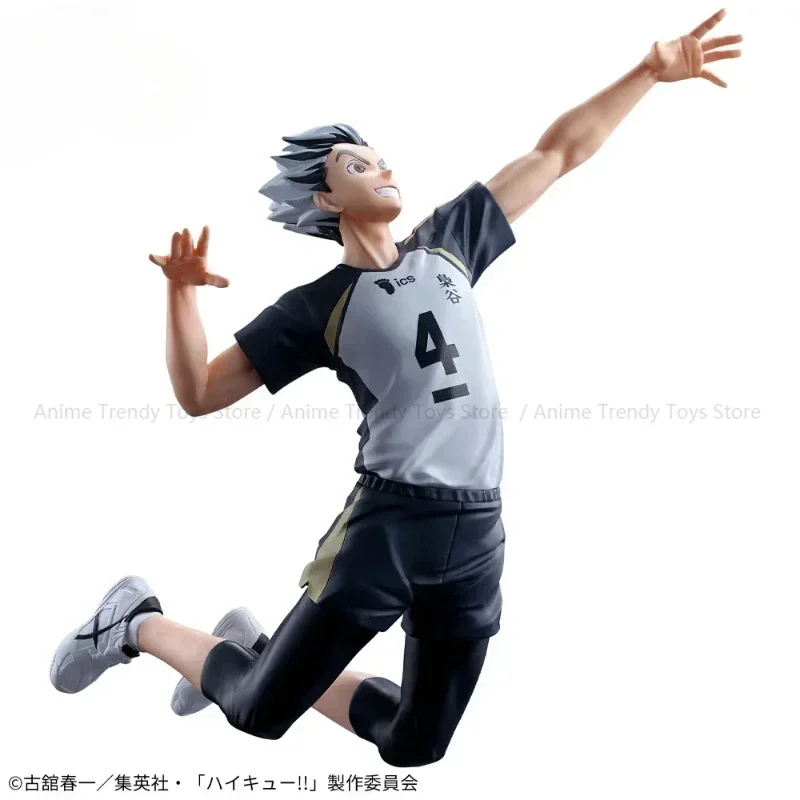 In Stock Original BANPRESTO Haikyuu!! Posing Figure Keiji Akaashi Kotaro Bokuto Figure Anime Model Genuine Boxed Toy