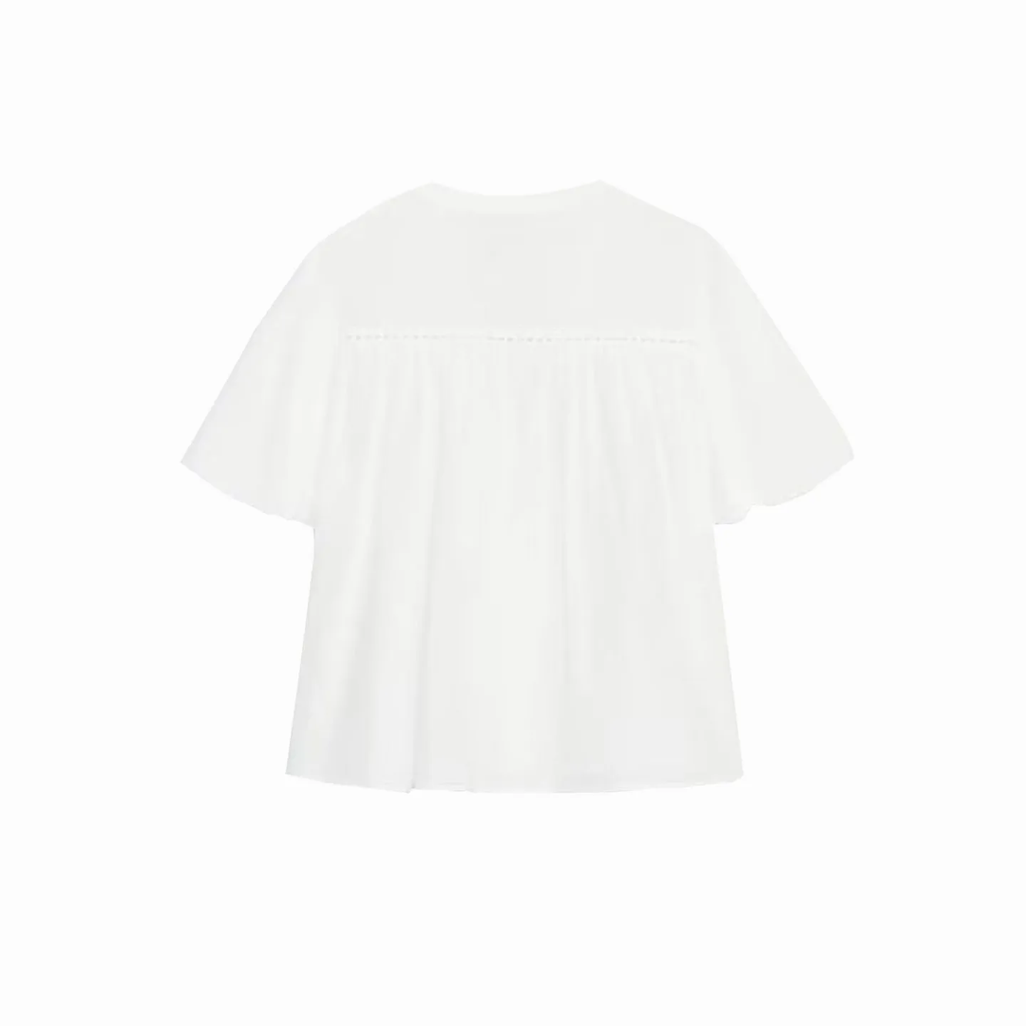 Faionable Lantern Sve Cover up da donna irt Versatile Sle Summer 2025 Fibra di poliestere traspirante e delicata sulla pelle