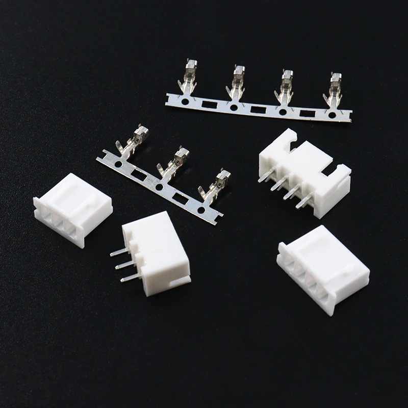 

XH 2.54 Connector 2P 3P 4P 5P 6P 7P 8P 9P 10P 12 Pin Plug + Male Housing + Female Terminals 2.54mm Connector Straight/Curved Pin