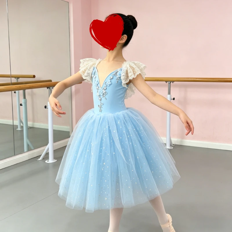 

Festival Stage Performance Costumes Ballet Dress Girls Ballerina Dancewear Outfit Kids Clothes Fashion Dresses for Ballet
