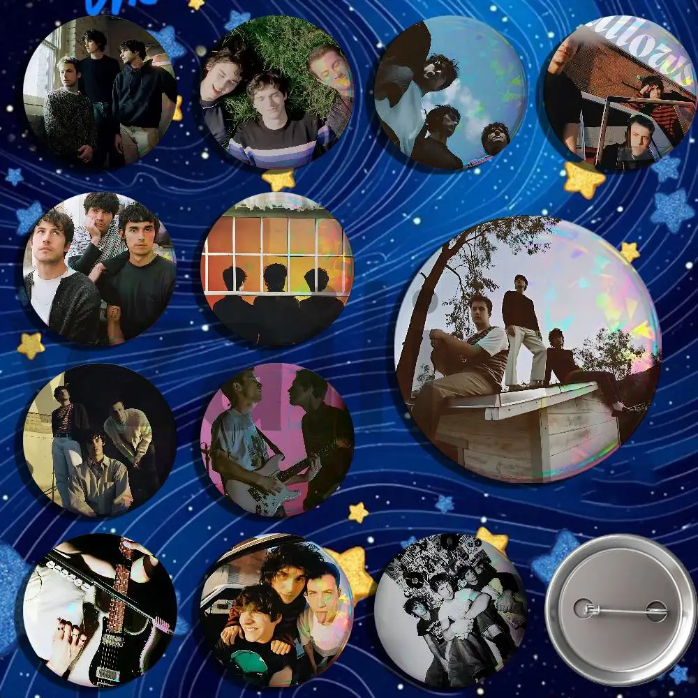 W-Wallows Band Button Pin Single Pack Anime Merch for Ita Bags Badge Collectible Buttons TH