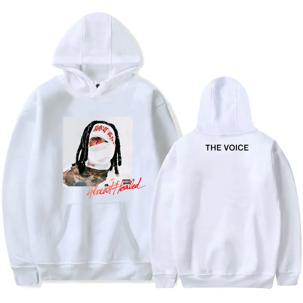 Lil Durk Hoodies Almost Healed "All My Llfe" Sweatshirts Rapper Merch Print Unisex Fashion Casual Sportswear Hip Hop Streetwear