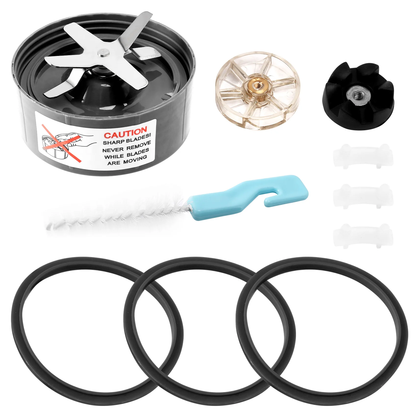 قطع غيار عصارة A94E لشفرة مستخرج Nutribullet 600W 900W، حشية ختم مطاطية، وسادة صدمة، ترس قاعدة المحرك العلوي