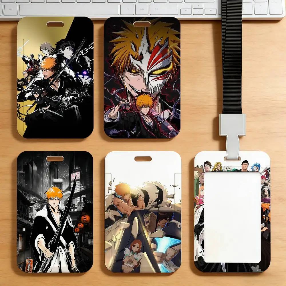 

Классический аниме-картхолдер B-Bleach I-Ichigo Kurosaki для студенческих карт питания, проездных на общественный транспорт и метро